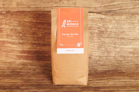 Farine de blé mi-blanche 1 kg BIO