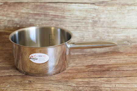 Casserole inox 18 cm 