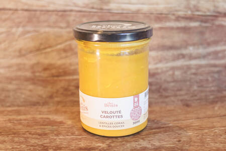velouté carottes et lentilles corail 360 g 