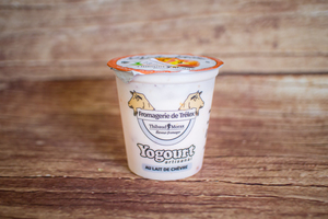 yogourt chèvre pêche Melba 150 g 