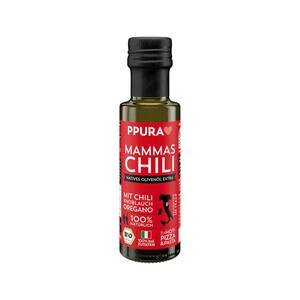Huile d'olive Mammas au piment 10 cl BIO