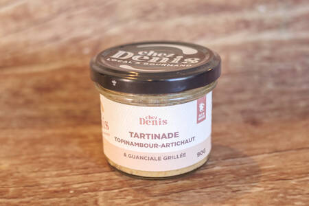 tartinade topinambour, artichaut & guanciale grillée 90 g 