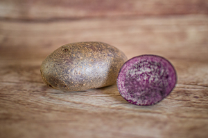 Pomme de terre bleue Annelise ferme  BIO