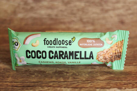 barre noix de cajou, coco et vanille 35 g BIO