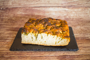 Focaccia pesto  BIO