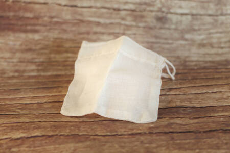 Sachet de thé réutilisable  BIO